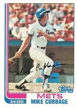 1982 Topps feature card