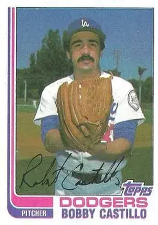 1982 Topps #48 - Bobby Castillo - Los Angeles Dodgers