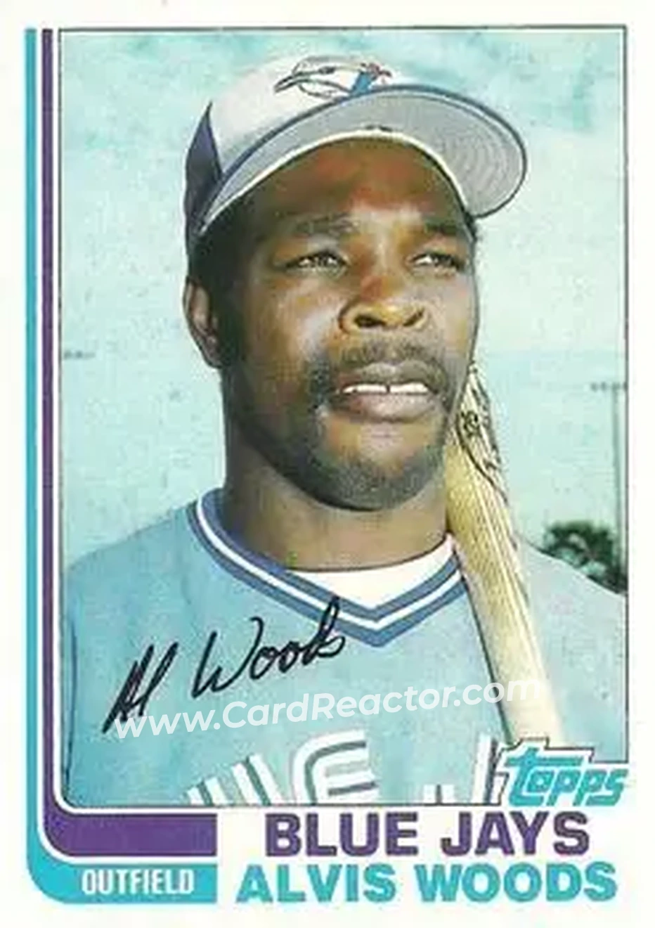 1982 Topps #49 - Alvis Woods - Toronto Blue Jays - Front