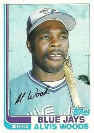 1982 Topps #49 - Alvis Woods - Toronto Blue Jays