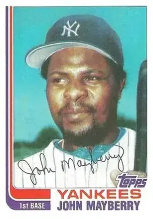 1982 Topps Traded #67T - John Mayberry - New York Yankees