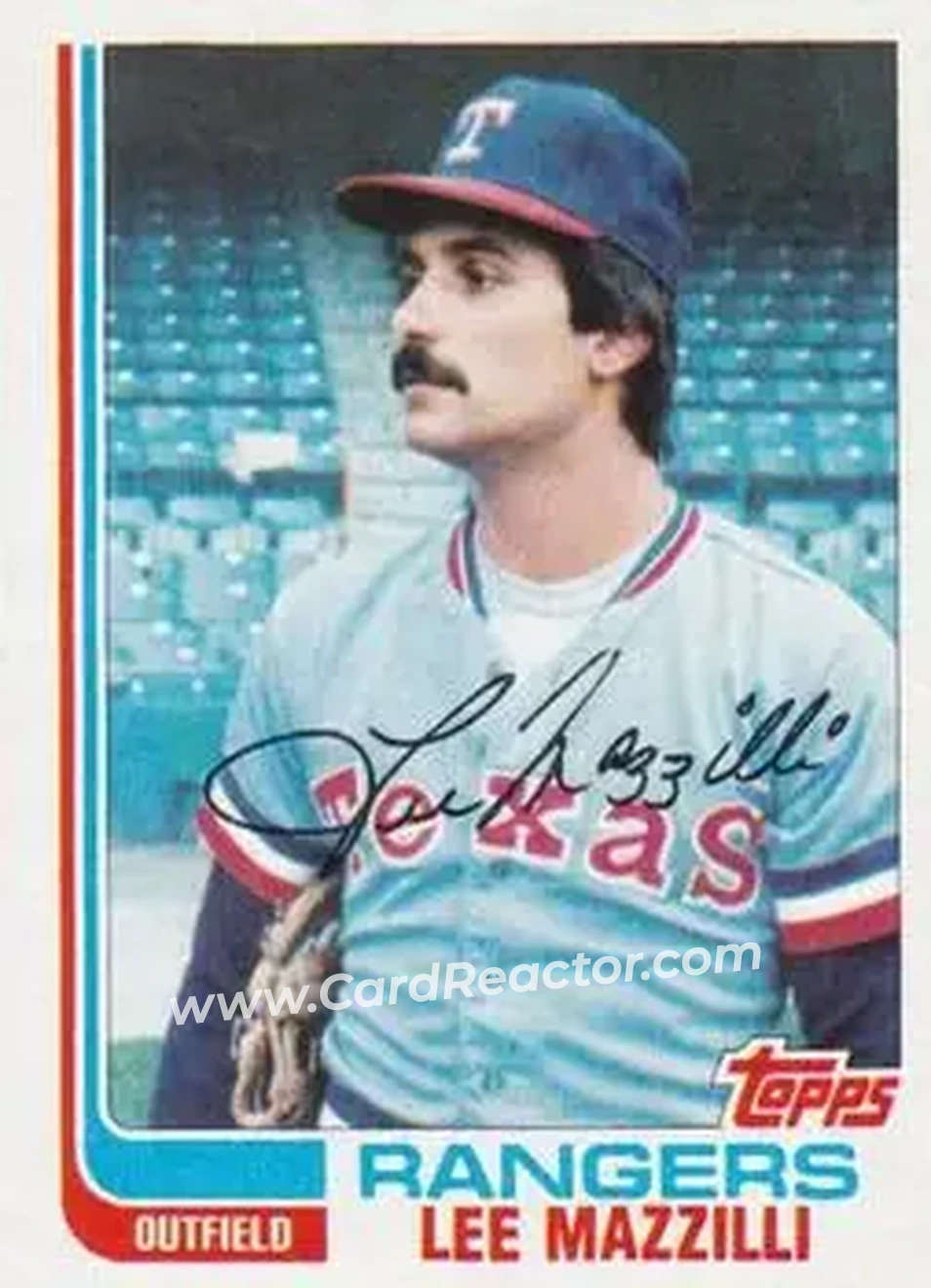 1982 Topps Traded #68T - Lee Mazzilli - Texas Rangers - Front