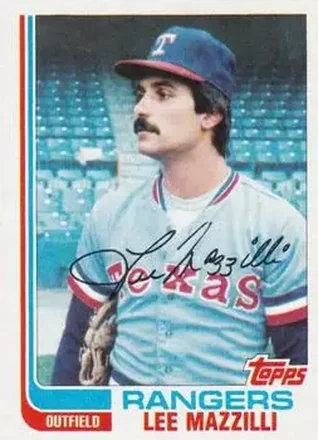 1982 Topps Traded #68T - Lee Mazzilli - Texas Rangers