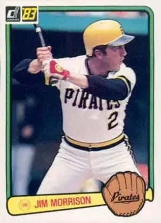1983 Donruss #150 - Jim Morrison - Pittsburgh Pirates