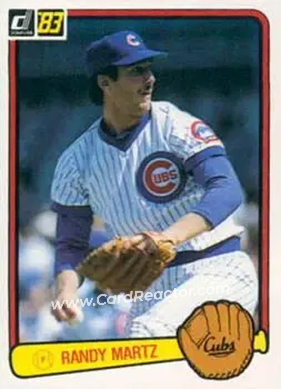 1983 Donruss #151 - Randy Martz - Chicago Cubs - Front