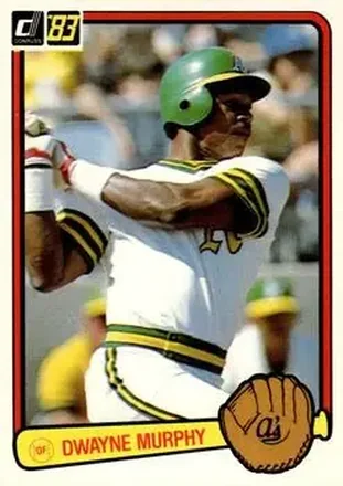 1983 Donruss #161 - Dwayne Murphy - Oakland Athletics