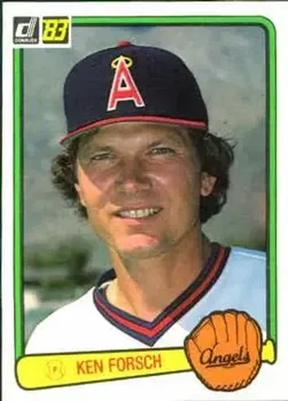 1983 Donruss #164 - Ken Forsch - California Angels 1983 Donruss #164 - Ken Forsch - California Angels