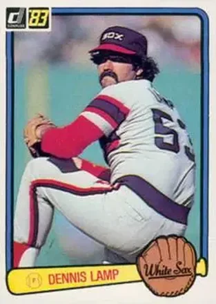 1983 Donruss #165 - Dennis Lamp - Chicago White Sox 1983 Donruss #165 - Dennis Lamp - Chicago White Sox
