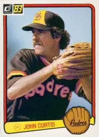 1983 Donruss #170 - John Curtis - San Diego Padres