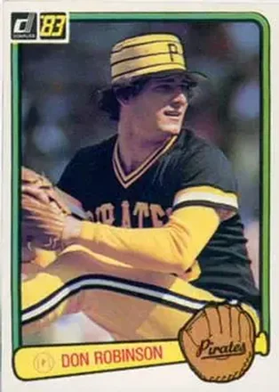 1983 Donruss #171 - Don Robinson - Pittsburgh Pirates