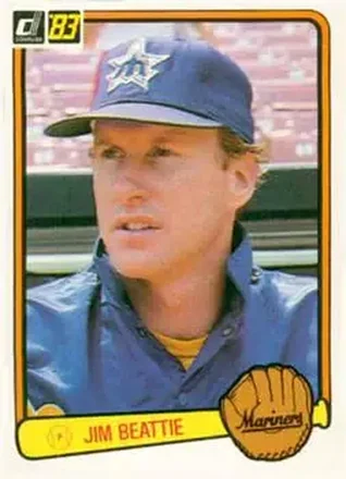 1983 Donruss #176 - Jim Beattie - Seattle Mariners
