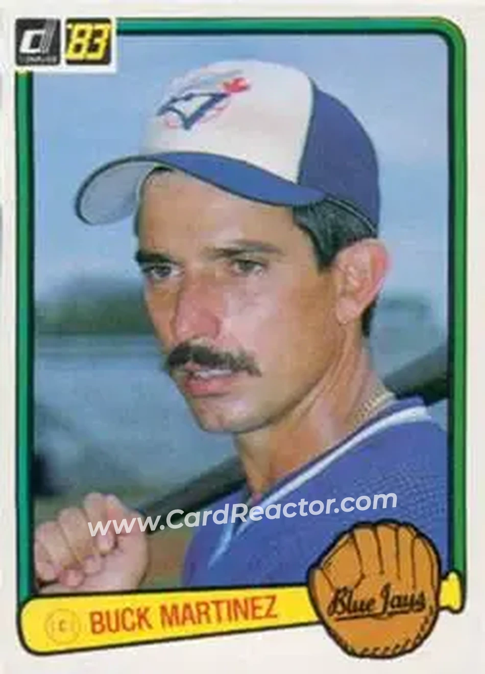 1983 Donruss #178 - Buck Martinez - Toronto Blue Jays - Front 1983 Donruss #178 - Buck Martinez - Toronto Blue Jays - Front