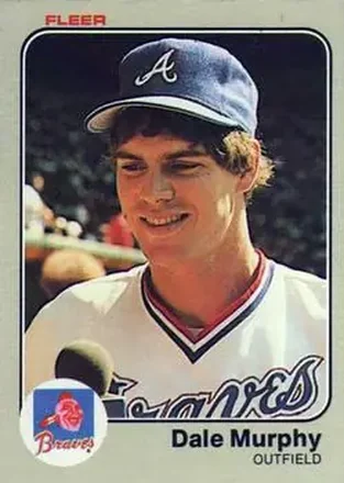 1983 Fleer #142 - Dale Murphy - Atlanta Braves