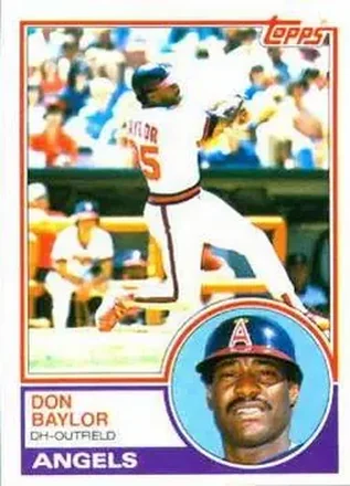 1983 Topps #105 - Don Baylor - California Angels