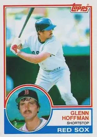 1983 Topps #108 - Glenn Hoffman - Boston Red Sox 1983 Topps #108 - Glenn Hoffman - Boston Red Sox