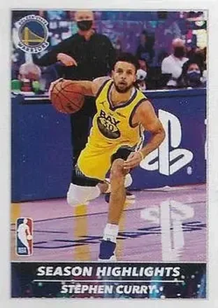 2021-22 Panini NBA Sticker & Card Collection (Brazil) #2 Stephen Curry