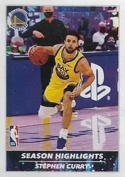2021-22 Panini NBA Sticker & Card Collection (Brazil) #2 Stephen Curry