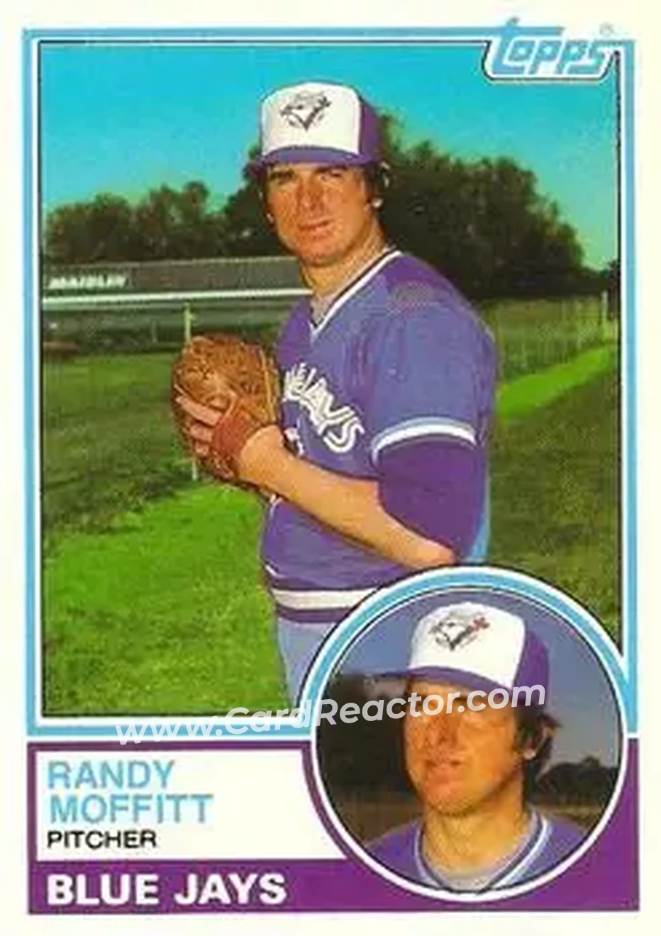 1983 Topps Traded #73T - Randy Moffitt - Toronto Blue Jays - Front