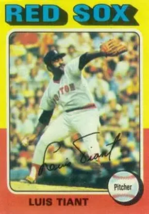 1975 Topps #430 - Luis Tiant - Boston Red Sox