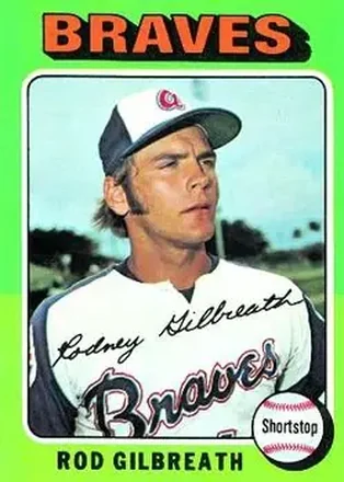 1975 Topps #431 - Rod Gilbreath - Atlanta Braves