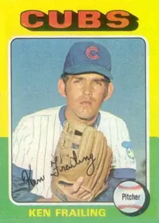 1975 Topps #436 - Ken Frailing - Chicago Cubs