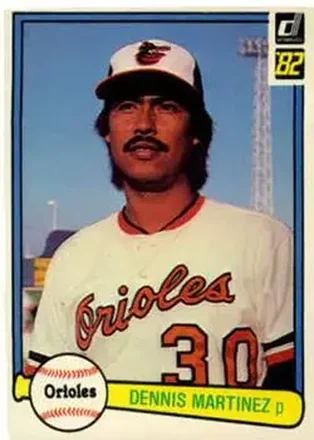 1982 Donruss #79 - Denny Martinez - Baltimore Orioles