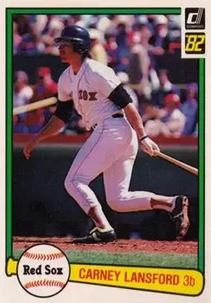 1982 Donruss #82 - Carney Lansford - Boston Red Sox 1982 Donruss #82 - Carney Lansford - Boston Red Sox