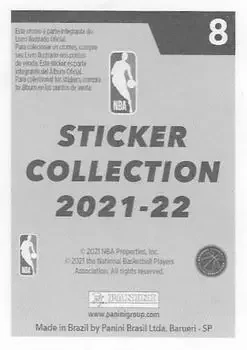 Back of Joel Embiid