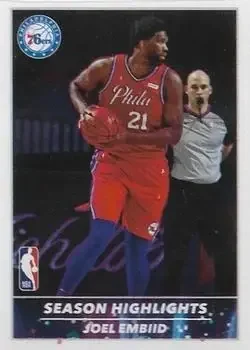 2021-22 Panini NBA Sticker & Card Collection (Brazil) #8 Joel Embiid