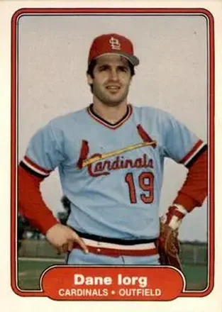 1982 Fleer #116 - Dane Iorg - St. Louis Cardinals 1982 Fleer #116 - Dane Iorg - St. Louis Cardinals