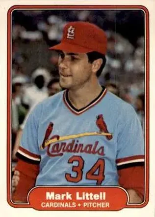 1982 Fleer #120 - Mark Littell - St. Louis Cardinals