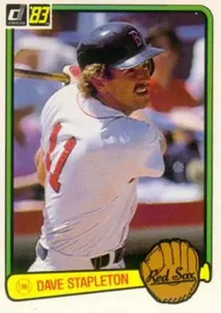1983 Donruss #200 - Dave Stapleton - Boston Red Sox