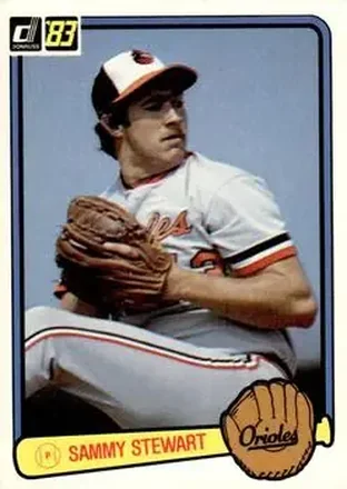 1983 Donruss #203 - Sammy Stewart - Baltimore Orioles 1983 Donruss #203 - Sammy Stewart - Baltimore Orioles