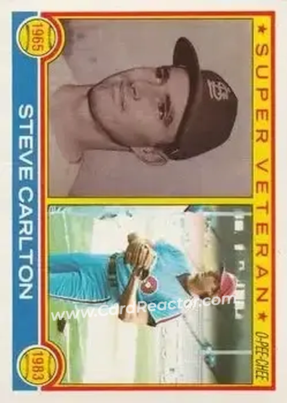 1983 O-Pee-Chee #71 - Steve Carlton - Front 1983 O-Pee-Chee #71 - Steve Carlton - Front