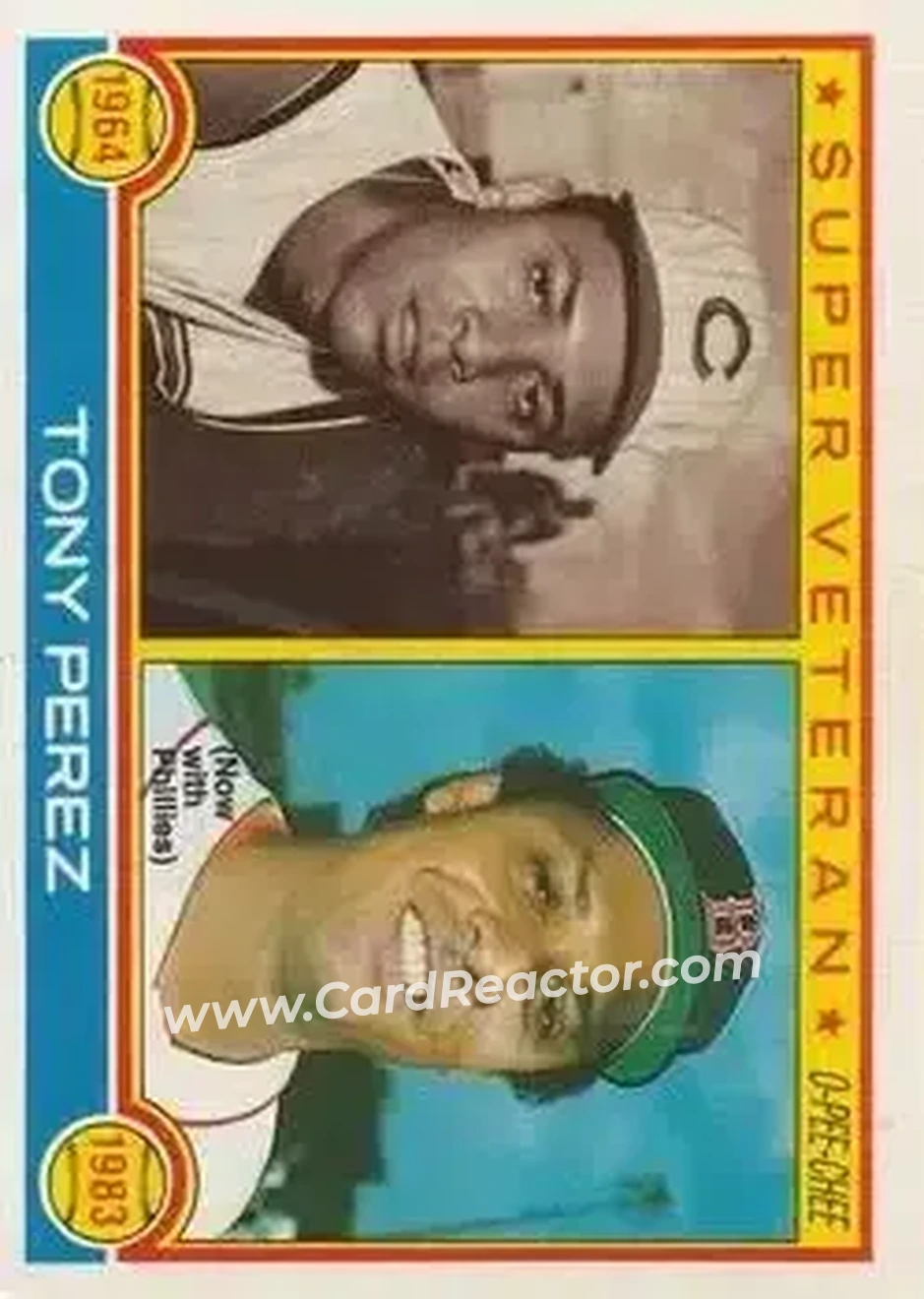 1983 O-Pee-Chee #74 - Tony Pérez - Front 1983 O-Pee-Chee #74 - Tony Pérez - Front