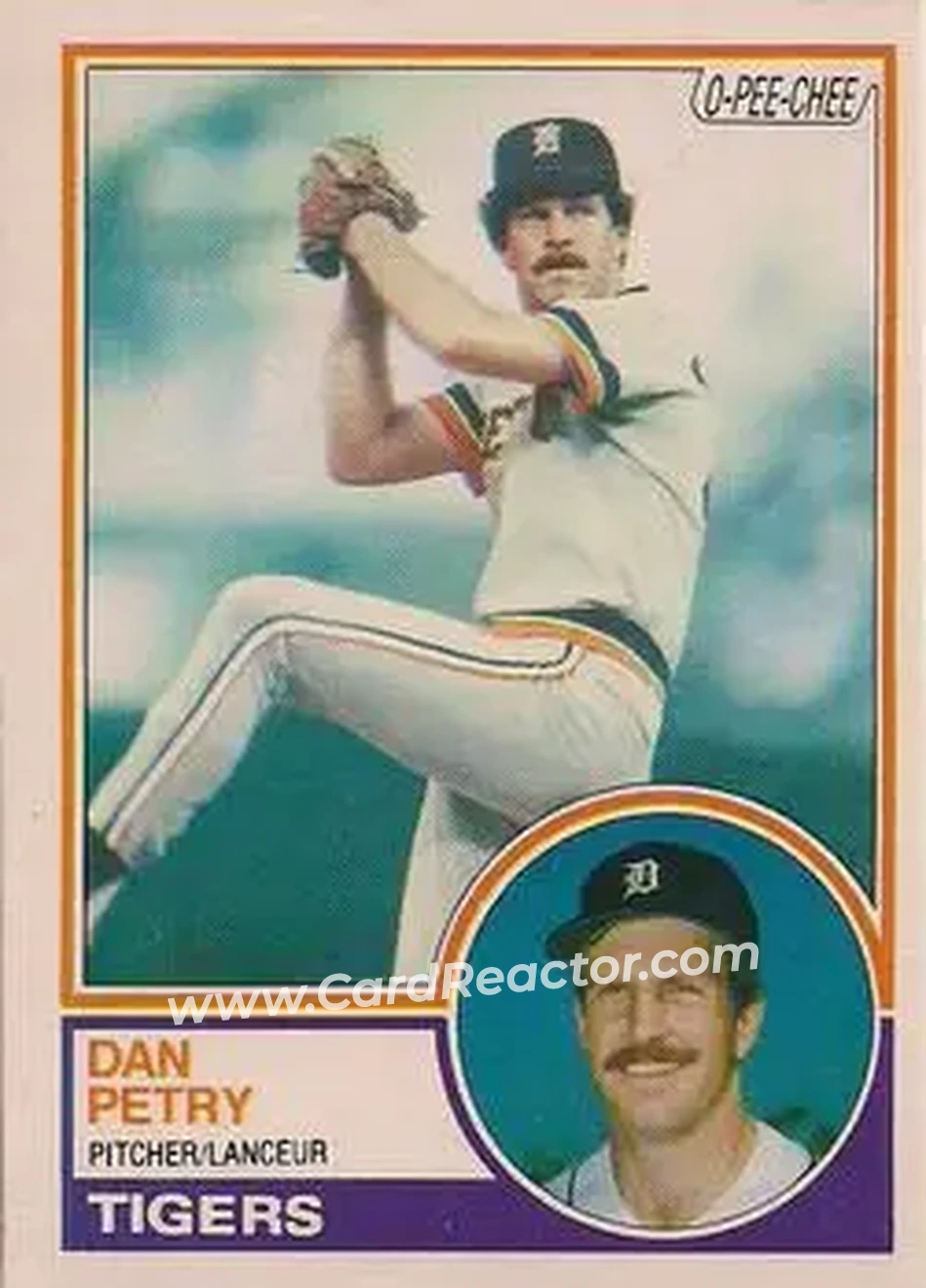1983 O-Pee-Chee #79 - Dan Petry - Detroit Tigers - Front 1983 O-Pee-Chee #79 - Dan Petry - Detroit Tigers - Front