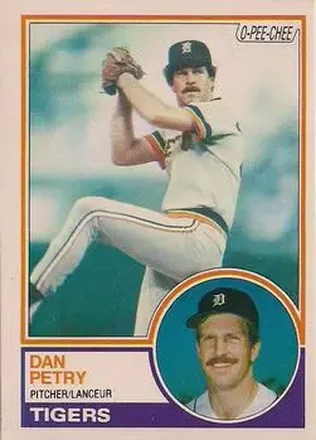 1983 O-Pee-Chee #79 - Dan Petry - Detroit Tigers