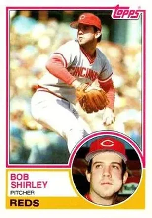 1983 Topps #112 - Bob Shirley - Cincinnati Reds