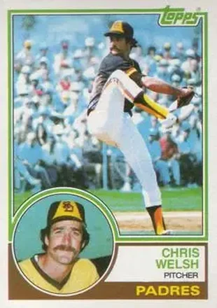 1983 Topps #118 - Chris Welsh - San Diego Padres