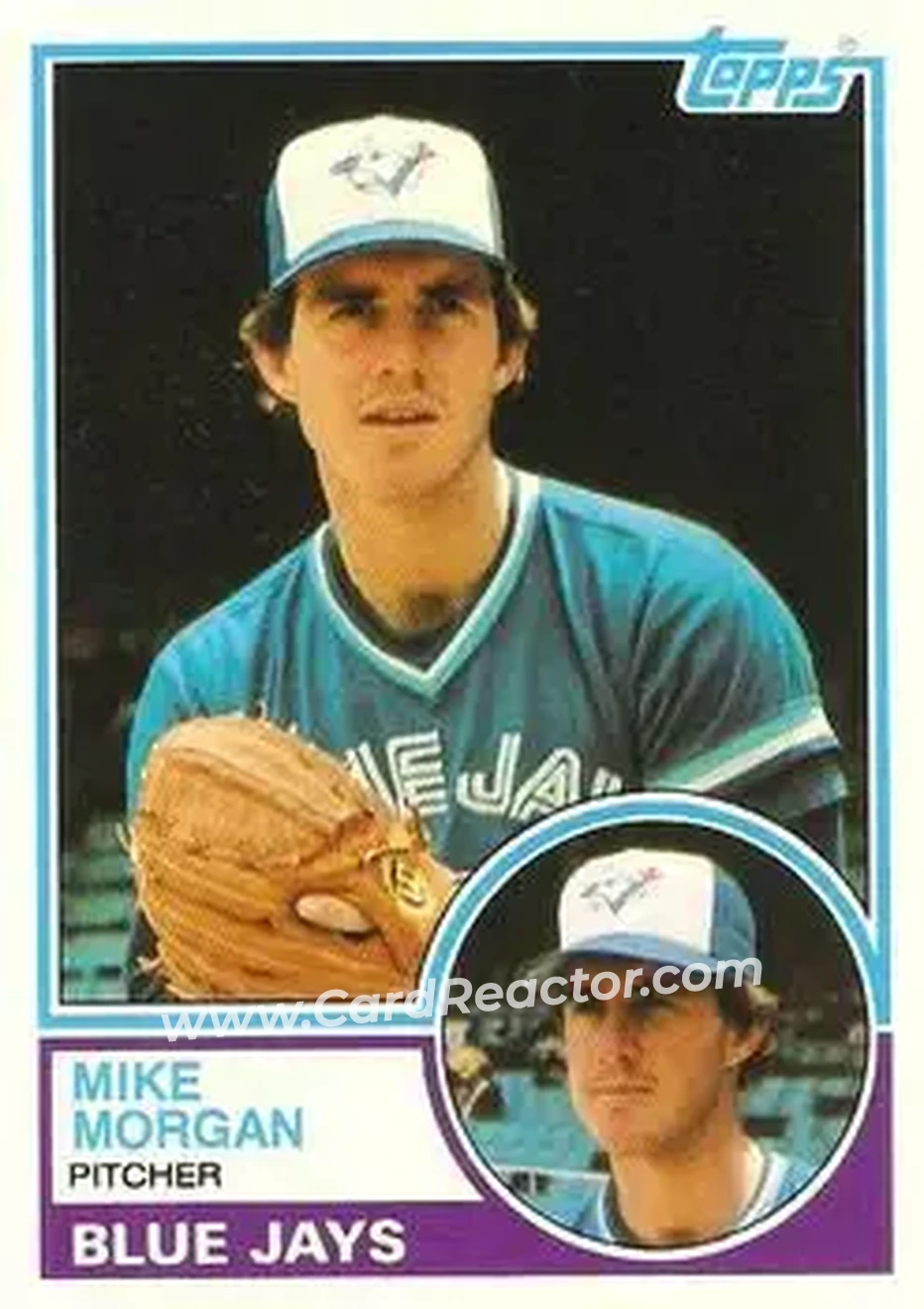 1983 Topps Traded #78T - Mike Morgan - Toronto Blue Jays - Front