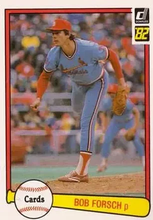 1982 Donruss #91 - Bob Forsch - St. Louis Cardinals 1982 Donruss #91 - Bob Forsch - St. Louis Cardinals