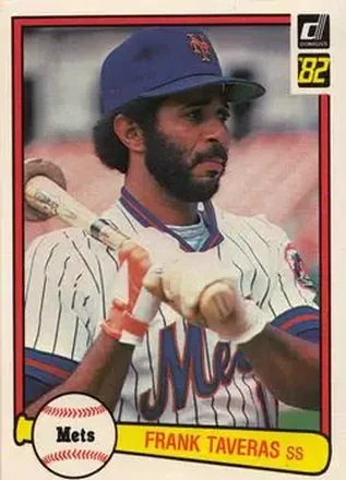 1982 Donruss #98 - Frank Taveras - New York Mets 1982 Donruss #98 - Frank Taveras - New York Mets