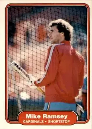 1982 Fleer #125 - Mike Ramsey - St. Louis Cardinals 1982 Fleer #125 - Mike Ramsey - St. Louis Cardinals