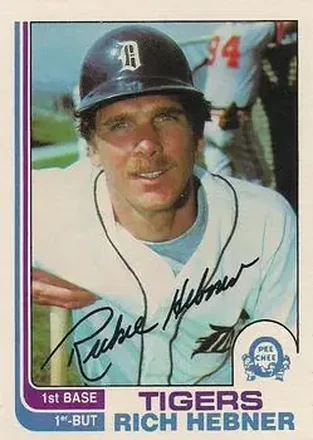 1982 O-Pee-Chee #96 - Rich Hebner - Detroit Tigers
