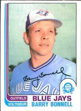 1982 O-Pee-Chee #99 - Barry Bonnell - Toronto Blue Jays