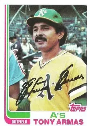 1982 Topps #60 - Tony Armas - Oakland Athletics
