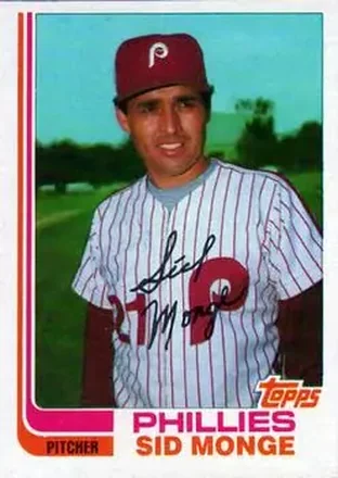 1982 Topps Traded #73T - Sid Monge - Philadelphia Phillies