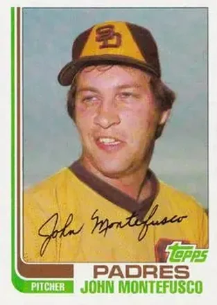 1982 Topps Traded #74T - John Montefusco - San Diego Padres 1982 Topps Traded #74T - John Montefusco - San Diego Padres