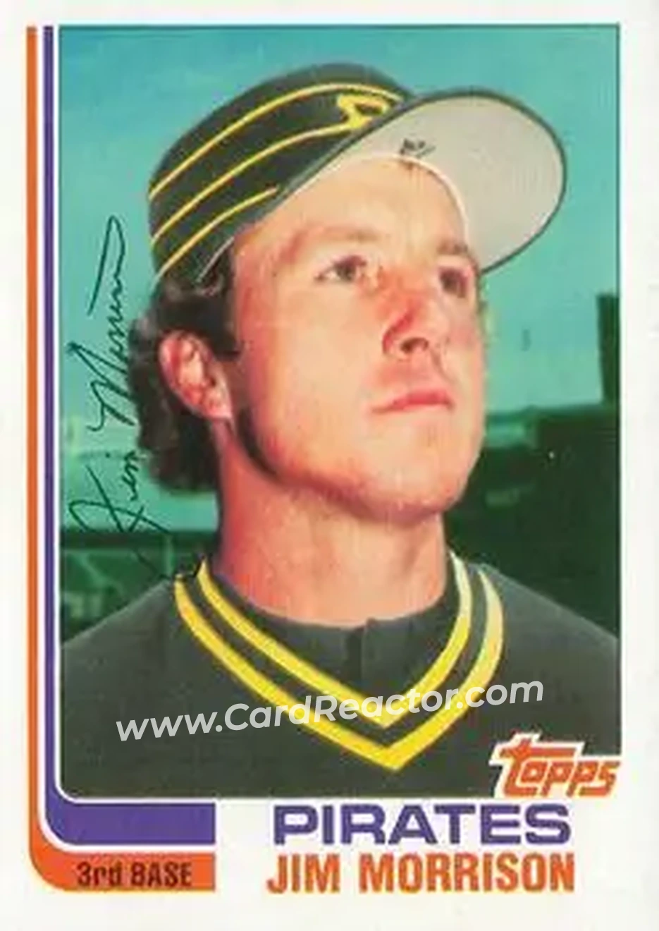 1982 Topps Traded #77T - Jim Morrison - Pittsburgh Pirates - Front