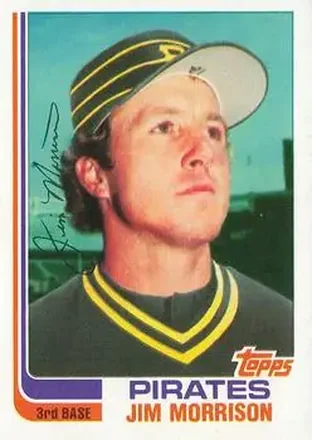 1982 Topps Traded #77T - Jim Morrison - Pittsburgh Pirates